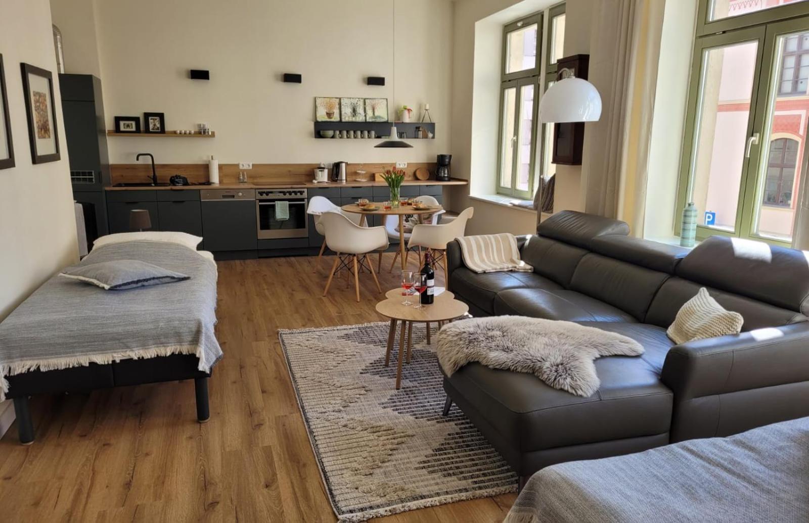 Cosel Apartment Altstadt Radfahrer Balkon Meißen Exteriör bild