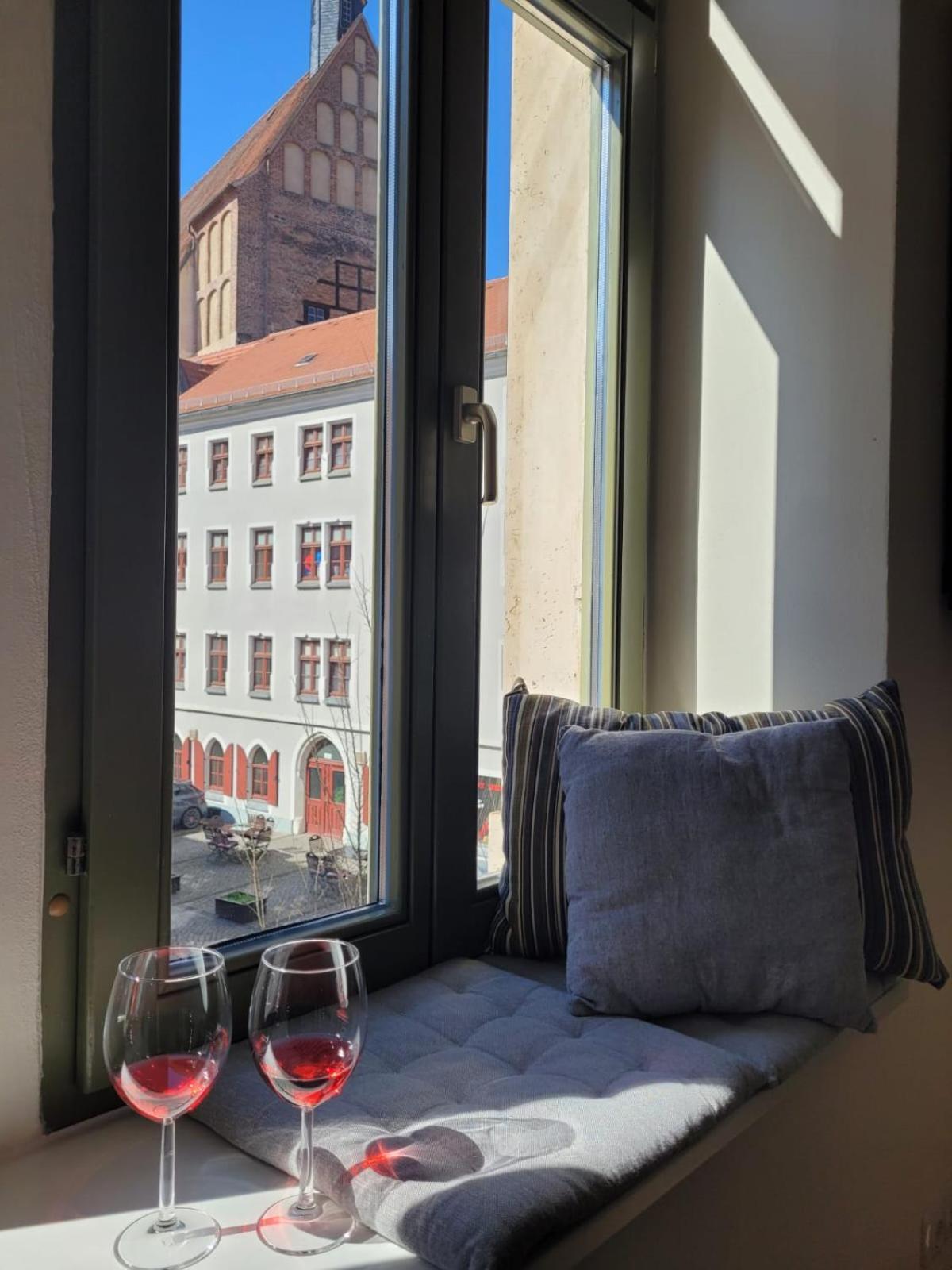 Cosel Apartment Altstadt Radfahrer Balkon Meißen Exteriör bild